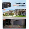 image72quot DVR Portable Solar Wireless Backup CameraHD 1080P 2 Min Quick Installation Support 2 Split Screen Back up Camera IP69K Waterproof Reverse Camera for Car Van SUV Truck Trailer