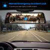image9351080P OEM Rear View Mirror Camera Recording Wide View Back Up Camera for Cars Smart Full Touch Screen Stream Media Backup Camera with Super Night Vision for TrucksVans SUVS AUTOVOX T9