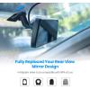 image9351080P OEM Rear View Mirror Camera Recording Wide View Back Up Camera for Cars Smart Full Touch Screen Stream Media Backup Camera with Super Night Vision for TrucksVans SUVS AUTOVOX T9
