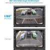 imageAUTOVOX 180 FrontBackup Camera OEM Mini Style ScrewFree Easy Install SideRear View Camera IP69K Waterproof ampamp 01Lux Low Light Back Up Camera for SUVPickup TruckRVVanCamperCar