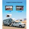 imageAUTOVOX 7quot HD Wireless Backup Camera for Furrion System Easy Setup ampamp Stable Signal Back Up Camera Wide View Rear View Camera with Clear Night Vision Split Screen Monitor for RV Camper Truck25mm