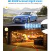 imageAUTOVOX Backup Camera for Truck Plug and Play 48quot 1080P Stable Signal Clear Night Vision Rear View Camera System IP69K Waterproof 3X Zoom Back Up Camera for Car SUV Pickup Van