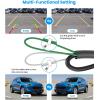 imageAUTOVOX Backup Camera for Truck Plug and Play 48quot 1080P Stable Signal Clear Night Vision Rear View Camera System IP69K Waterproof 3X Zoom Back Up Camera for Car SUV Pickup Van