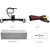imageAUTOVOX Cam1 HD Car Rear View Backup Camera of License Plate for Truck ampamp RV with The Features of IP68 Waterproof High Brightness Light Sensor Night Vision LEDsFit All Cars