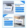 imageAUTOVOX Solar Wireless Backup Camera Kit 5quot Monitor Solar 3A Plus ampamp Solar 5 Cams Bendable Mount USB Boost Cable  Flexible Setup for Horse Trailer Boat Trailer Cargo Watch ampamp Tight Parking