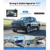 imageAUTOVOX Solar Wireless Backup Camera5quot HD 1080P Monitor3 Mins DIY Installation ampamp 5000 mAh Battery Powered Solar Back Up Camera Systems IP69K Waterproof Reverse Camera for Car Van Truck Trailer