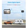 imageAUTOVOX Wireless Backup Camera 5 Inch HD Monitor Easy Install Stable Digital Signal Rear View Camera System Dual Channel Color Night Vision Back Up Camera for Car SUV Pickup Truck Van  W7Pro