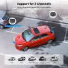 imageAUTOVOX Wireless Backup Camera for Car Easy Install No Delay 5quot HD 1080P Rear View Camera with Clear Night Vision 2 Channels IP69K Waterproof Back Up Camera System for Truck Pickup SUV Van  W125 Inch