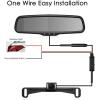 imageRear View Mirror Camera with 43 Monitor Super Night Vision OEM Rearview Mirror Backup Camera with IP 68 Waterproof Back Up Camera for Car Rearview Mirror for Parking ampamp Driving Safety AUTOVOX T2