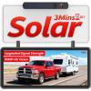 imageAUTOVOX 2 Solar Wireless Backup Camera Dual Cameras for Wider Coverage 72quot HD SplitScreen Monitor Dual Antenna Signal DVR Recording IP69K Waterproof Back Up Camera for RVTruckCamperTrailerSingle Cam