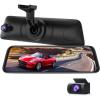 imageAUTOVOX V5PRO 1080P 935 OEM Rear View Mirror Camera Full Laminated Ultrathin Touch Screen Mirror Dash Cam Front and Rear with No Glare Super Night Vision Car Backup Camera Mirror