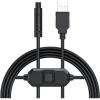 imageUSB DC 5V to 12V Step Up Charging Cable with Button Achieve OneSecond WakeUpNot Occupy The Cigarette Lighter4Pin Port Adapt AUTOVOX Wireless Backup Camera SystemSuch as S3A PLUSS4BSolar 5A