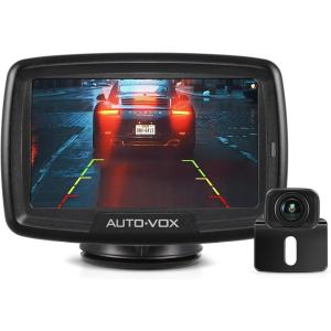 imageAUTOVOX CS2 Wireless Backup Camera with 43quot Car Monitor Easy Install Stable Digital Signal Back Up Camera System Super Night Vision Reverse Cam for Truck SUV Van Trailer