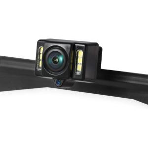 imageAUTOVOX Cam1 HD Car Rear View Backup Camera of License Plate for Truck ampamp RV with The Features of IP68 Waterproof High Brightness Light Sensor Night Vision LEDsFit All Cars