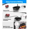 imageAUTOVOX Wireless RV Backup Camera RearampampSide View with 72 HD 1080P TripleSplit Screen Monitor Dual Power USBCar Charger DVR Recording Stable Signal Rear View Camera for Camper Travel Trailer