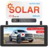 imageAUTOVOX 72quot DVR Portable Solar Wireless Backup CameraHD 1080P 2 Min Quick Installation Support 2 Split Screen Back up Camera IP69K Waterproof Reverse Camera for Car Van SUV Truck TrailerBlack