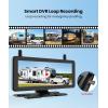 imageAUTOVOX RV Backup Camera Wireless Plug and Play Compatible with PreWired RV IR Night Vision HD 1080P 72 DVR 3Channels Stable Signal ampamp Wide Angle Rear View Camera for Trailer Camper MotorhomeWF1