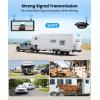 imageAUTOVOX RV Backup Camera Wireless Plug and Play Compatible with PreWired RV IR Night Vision HD 1080P 72 DVR 3Channels Stable Signal ampamp Wide Angle Rear View Camera for Trailer Camper MotorhomeWF1