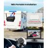 imageAUTOVOX Wireless Backup Camera Kit  USB 5V to 12V Cable ampamp Solar Panel5quot HD Monitor1 Min Magnetic Install2ChannelSolar ChargingIP69K IR Night VisionBackup Camera Systems for RVTruckTrailer