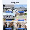 imageAUTOVOX Wireless Backup Camera Kit 72quot Monitor Dual Solar 5A Cams Suction Mount  Dual View for RV HorseBoat Trailer Cargo Campsite ampamp Safe Parking