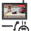 imageAUTOVOX Solar Wireless Backup Camera Kit with 5quot 1080P Monitor USB 5V to 12V Cable ampamp Bendable Mount Easy Install Waterproof Rear View System for Car Truck Trailer RV