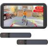 imageSolar Wireless Backup Camera 2Mins DIY Installation 1080P Battery Powered Back Up Camera System Support 2 Channels Hitch Reverse Camera for CarSUVVanTruckTrailer