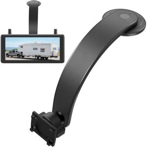 imageAUTOVOX Bendable Car Mount for Backup Camera Safe View 360 Flexible Adjust Monitor Strong Hold2 Min Easy Install Fits Model Solar 3A Plus4B5WF1 Reverse Camera Screen