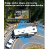 imageAUTOVOX Wireless RV Backup Camera System Rear and Side Coverage on a Large 72 HD Monitor Triple Split View IR Night Vision DVR Recording Back up Camera for RVTravel TrailerMotorhomeCamperTriple Camera