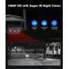 imageAUTOVOX Wireless RV Backup Camera System Rear and Side Coverage on a Large 72 HD Monitor Triple Split View IR Night Vision DVR Recording Back up Camera for RVTravel TrailerMotorhomeCamperTriple Camera