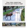 imageAUTOVOX Wireless RV Backup Camera System Rear and Side Coverage on a Large 72 HD Monitor Triple Split View IR Night Vision DVR Recording Back up Camera for RVTravel TrailerMotorhomeCamperSingle Camera