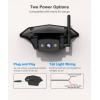imageAUTOVOX Wireless RV Backup Camera System Rear and Side Coverage on a Large 72 HD Monitor Triple Split View IR Night Vision DVR Recording Back up Camera for RVTravel TrailerMotorhomeCamperSingle Camera