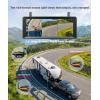 imageAUTOVOX Wireless RV Backup Camera System Rear and Side Coverage on a Large 72 HD Monitor Triple Split View IR Night Vision DVR Recording Back up Camera for RVTravel TrailerMotorhomeCamperSingle Camera