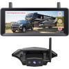 imageAUTOVOX Wireless RV Backup Camera System Rear and Side Coverage on a Large 72 HD Monitor Triple Split View IR Night Vision DVR Recording Back up Camera for RVTravel TrailerMotorhomeCamperSingle Camera