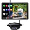 imageAUTOVOX Wireless RV Backup Camera System Rear and Side Coverage on a Large 72 HD Monitor Triple Split View IR Night Vision DVR Recording Back up Camera for RVTravel TrailerMotorhomeCamperVISTA Camera