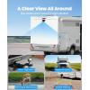 imageAUTOVOX 7 Wireless RV Backup Camera Plug and Play PreWired for Easy Setup Features 1080P HD Night Vision Wide Angle amp Stable Signal for Trailers Campers MotorhomesDual Cam