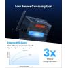 imageAUTOVOX Dual Solar Wireless Magnetic Backup Camera 2Min Easy Install 72 1080P SplitScreen DVR Monitor WallMount amp Hitch Back Up Camera IR Night Vision IP69K Waterproof for TruckRV Trailer5Single Cam