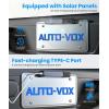 imageAUTOVOX Solar Wireless Backup Camera5 1080P HD Monitor3Minute Easy to Install amp 5000mAh Battery Powered Back Up Camera SystemIP69K Waterproof Wide Angle Reverse Camera for Car Truck Trailer Vans5 Single Cam
