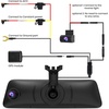 image:imageAUTOVOX V6 OEM Rear View Mirror Camera Carplay Upgrade 926 Touch Screen and Dual 2K Mirror Dash Cam with Front and Rear CamerasVoice Control Super Clear Night Vision for Car SUV Truck935 Inch