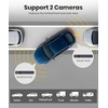 image:imageAUTOVOX 5 Solar Wireless Backup Camera with Extra Camera Dual View Split Screen 1080P HD Monitor 2 Cameras 1 Monitor Kit 5000mAh Battery IP69K Waterproof for Truck Trailer SUV