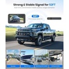 image:imageAUTOVOX 5 Solar Wireless Backup Camera with Suction Cup Mount Compact 1080P Monitor Adjustable Windshield Mount Solar Assisted Charging IP69K for Car Truck SUV Trailer RV