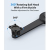 image:imageAUTOVOX Bendable Suction Cup Mount for Backup Camera Flexible View Anywhere 360 Flexible Adjust MonitorStrong Hold1 Min Easy InstallFits Solar 1plusSL16SL16PRO3A Plus4B5S46Reverse Camera