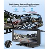 image:imageAUTOVOX Magnetic Wireless Dual Backup Cameras with Solar Panel 1 Minute Install Solar Assisted Charging for RV 1080P HD 5 Split Screen Monitor IR Night Vision IP69K Waterproof for Truck RV Trai