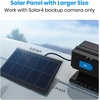 image:imageAUTOVOX Magnetic Wireless Dual Backup Cameras with Solar Panel 1 Minute Install Solar Assisted Charging for RV 1080P HD 5 Split Screen Monitor IR Night Vision IP69K Waterproof for Truck RV Trai