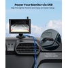 image:imageAUTOVOX S4B Wireless Backup Camera Bundle Includes 4PIN USB Cable amp S4B CAM SplitScreen Display Quick Install IP69K Waterproof Ideal for Truck Trailer or Car