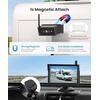 image:imageAUTOVOX S4B Wireless Backup Camera Bundle Includes X8 Monitor Mount SplitScreen Display Quick Install IP69K Waterproof Perfect for Truck Trailer RV