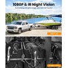 image:imageAUTOVOX Wireless Backup Camera Kit 72 Monitor Solar 5A Cams Suction Cup Mount  Stick It on The Wall Window Dash or Table for Flexible RV amp Campsite Monitoring