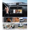 image:imageAUTOVOX Wireless Backup Camera Kit 72 Monitor Solar 5A Cams Suction Cup Mount  Stick It on The Wall Window Dash or Table for Flexible RV amp Campsite Monitoring