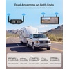 image:imageAUTOVOX Wireless RV Backup Camera Dual Lens Road and Bumper View Dual Antenna Smooth Live View 72 1080P DVR Monitor IR Night Vision Back up Camera for Prewired RV 5th Wheel Trailer Camper1 Cam