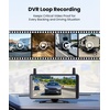image:imageAUTOVOX 2 Solar Wireless Backup Camera 1Min Quick Install Dual Antenna for Stable RealTime View 6 DualSplit Screen with 1080P Color Night Vision Long Battery Rechargable for Car Truck Trailer2 Cameras