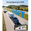 image:imageAUTOVOX Solar Magnetic Wireless Backup Camera 1Min Easy Magnetic Install Smart Detection Helps Spot Cars amp Pedestrians 72 1080P Split Screen Monitor Back Up Camera for Truck RV Trailer Camper1 Cam